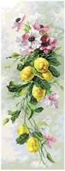 Рисунок на канве МАТРЕНИН ПОСАД арт.40х90 - 1819 Лимонный вальс
