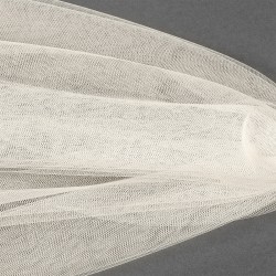 Еврофатин мягкий матовый Hayal Tulle арт.HT.S шир.300см, 100% полиэстер цв. 4 уп.1м - молочный