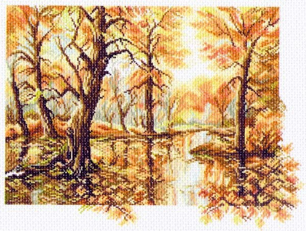 Рисунок на канве МАТРЕНИН ПОСАД арт.37х49 - 1235 упак (1 шт)