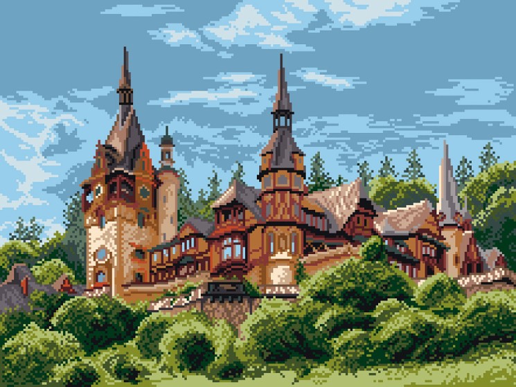 Рисунок на канве МАТРЕНИН ПОСАД арт.37х49 - 1899