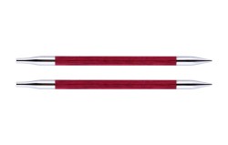 29259 Knit Pro Спицы съемные Royale 6мм для длины тросика 28-126см, ламинированная береза, розовый леденец, 2шт