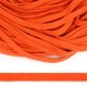 Шнур плоский х/б 12мм турецкое плетение TW цв.008 оранжевый уп.50м
