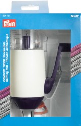 624181 PRYM Мельница для вязания шнуров COMFORT TWIST, пластик/металл, белый/фиолетовый