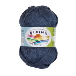 Пряжа ALPINA NORI (56% акрил, 44% хлопок) 10х50г/100м цв.13 т.синий