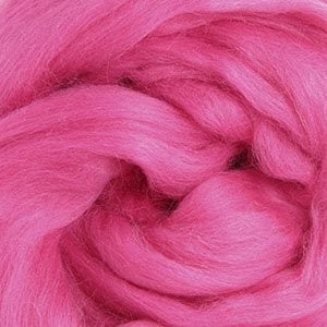 Шерсть для валяния ПЕХОРКА тонкая шерсть (100%меринос.шерсть) 50г цв.439 малиновый упак (1 упак)