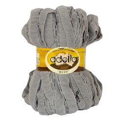 Пряжа ADELIA RUFF (100% акрил) 2х150г/60м СК цв.13 св.серый
