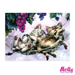 Картины по номерам Molly арт.KH0045 Детство (12 Цветов) 15х20 см