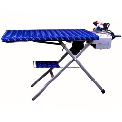 Гладильная доска Silter Super mini 2135АGP 1200*400 прямоугольная с парогенератором и нов вентилят