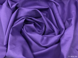 Ткань сатин гл/крашеный, 120 г/м , 100% хлопок, цв.17-3834 фиолетовый уп.220х300 см