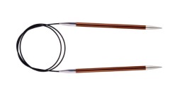 47102 Knit Pro Спицы круговые Zing 5,5мм/60см, алюминий