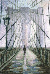 Набор для вышивания РТО арт.C312 Бруклинский мост 9х13,5 см