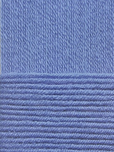Пряжа для вязания ПЕХ "Перспективная" (50% мериносовая шерсть, 50% акрил) 5х100г/270м цв.015 т.голубой