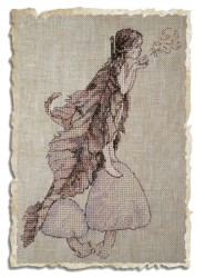 Набор для вышивания NIMUE арт.74-M013 K Coprins des Fees (Лесной гриб) 12х17 см