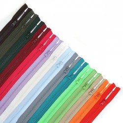 Молния MaxZipper трактор №5 1 замок усил.зв., 75см АССОРТИ уп.15шт