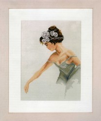 Набор для вышивания LANARTE арт.PN-0008254 Ballerina 29х39 см