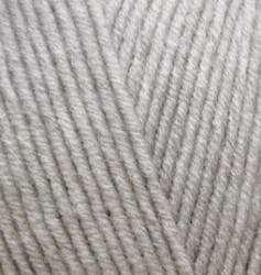 Пряжа для вязания Ализе LanaGold (49% шерсть, 51% акрил) 5х100г/240м цв.684 пепельный меланж