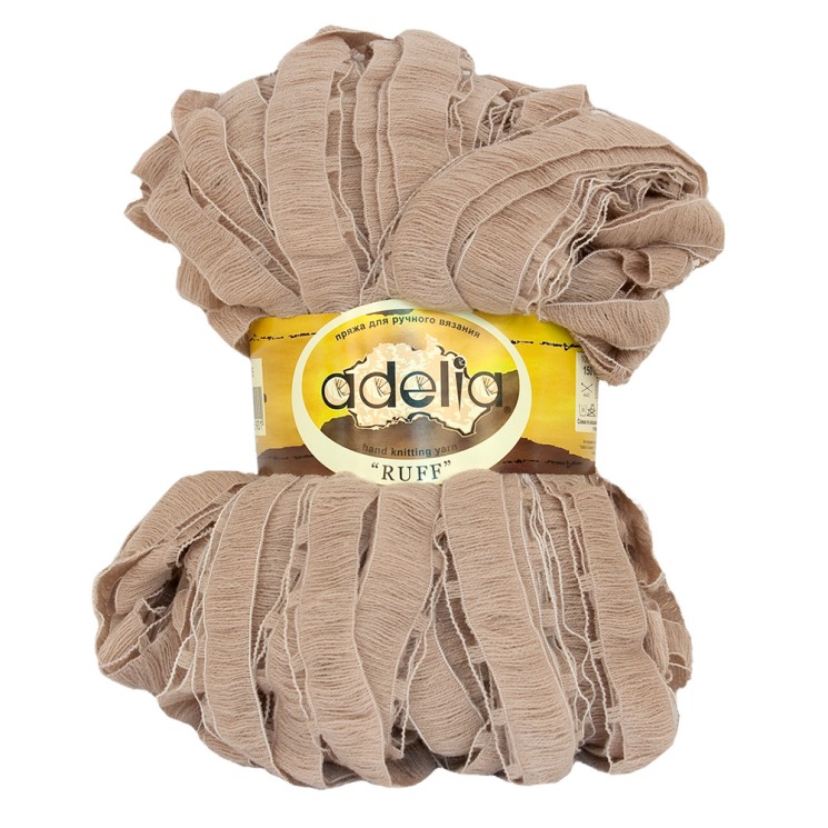 Пряжа ADELIA RUFF (100% акрил) 2х150г/60м СК цв.15 бежевый
