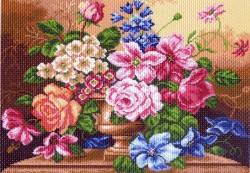 Рисунок на канве МАТРЕНИН ПОСАД арт.37х49 - 1141 Цветочный вальс