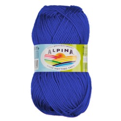 Пряжа ALPINA TOMMY (100% микнес) 10х50г/138м цв.028 яр.синий