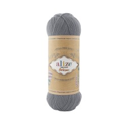Пряжа для вязания Ализе Superwash Artisan (75% шерсть, 25% полиамид) 5х100г/420м цв.0836 серый