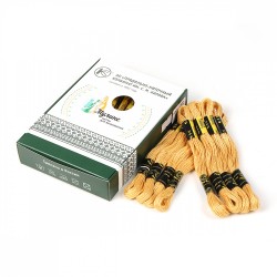 Нитки мулине цв.5502 песочный 24х8м С-Пб