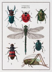 Набор для вышивания THEA GOUVERNEUR арт.566 История насекомых 55х76 см