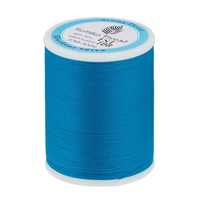 Нитки для трикотажных тканей SumikoThread TST 50 100% нейлон 300 м (328 я) цв.108 бирюзовый