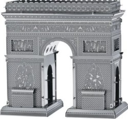 Объемная металлическая 3D модель арт.K0020/B21108 Arc de Triomphe 6,2х3,2х6см