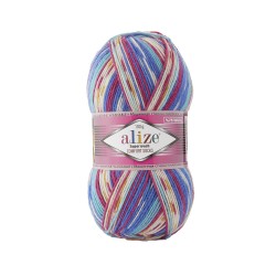 Пряжа для вязания Ализе Superwash Comfort Socks (75% шерсть, 25% полиамид) 5х100г/420м цв.7654