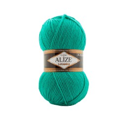 Пряжа для вязания Ализе LanaGold (49% шерсть, 51% акрил) 5х100г/240м цв.477 изумруд