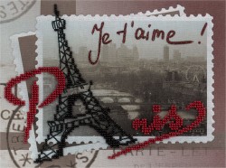 Набор для вышивания PANNA арт. GM-1533 Воспоминания о Париже 20х15 см