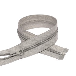 Молния MaxZipper пласт. спираль №5-N 65см цв.F310 св.серый