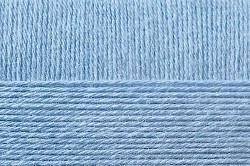 Пряжа для вязания ПЕХ Носочная (50% шерсть/ 50% акрил) 10х100г/200м цв.005 голубой упак (1 кг)
