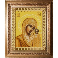 Рисунок на ткани (Бисер) КОНЁК арт. 9234 Богородица Казанская 29х39 см