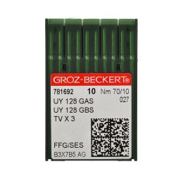 781692 Groz-Beckert Игла для ПШМ UY128GAS FFG №70 уп.10 шт