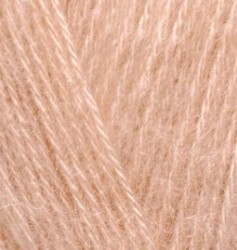 Пряжа для вязания Ализе Angora Gold (20% шерсть, 80% акрил) 5х100г/550м цв.102 сухая роза