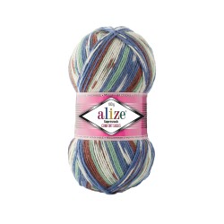 Пряжа для вязания Ализе Superwash Comfort Socks (75% шерсть, 25% полиамид) 5х100г/420м цв.7653