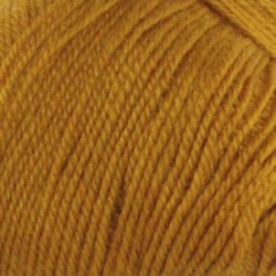 Пряжа для вязания ПЕХ "Кроссбред Бразилия" (50% шерсть, 50% акрил) 5х100г/490м цв.447 горчица