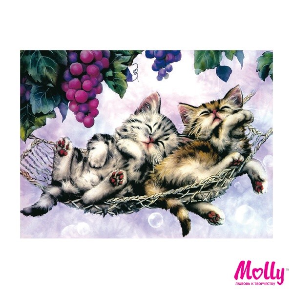 Картины по номерам Molly арт.KH0757 Детство (12 цветов) 15х20 см