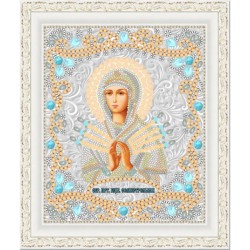 Рисунок на ткани (Бисер) КОНЁК арт. 7120 Богородица Семистрельная 15х18 см