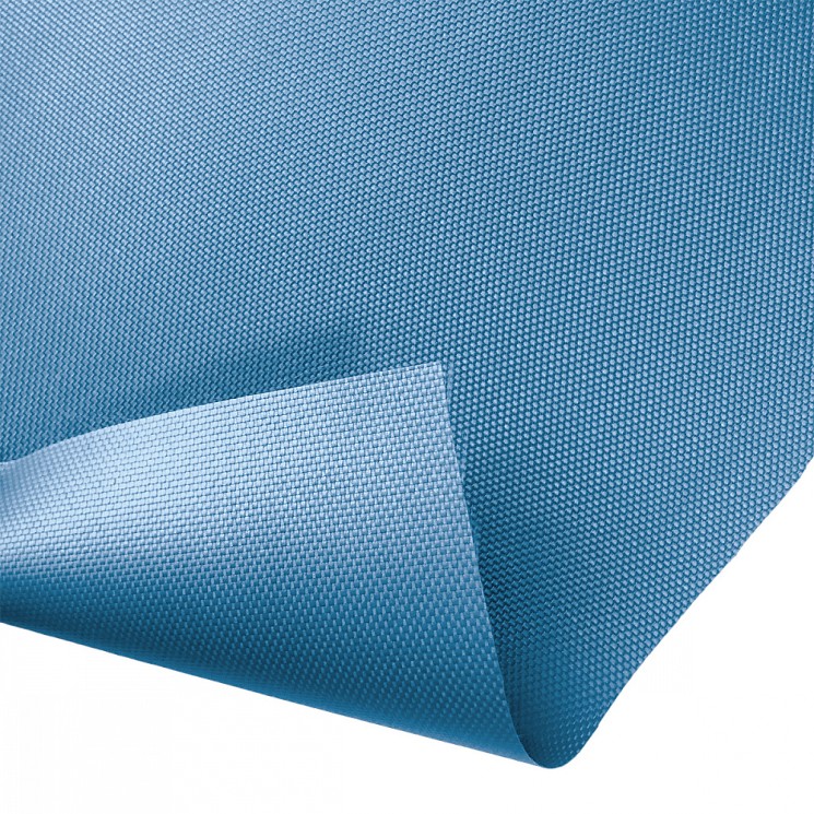 Ткань Оксфорд 600 D PVC/ 350 г/м / 100% ПЭ шир.150см цв.284 голубой рул.50м