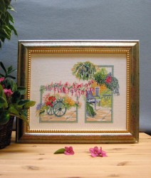 Набор для вышивания OEHLENSCHLAGER арт.33046 Цветущий сад 34х27 см