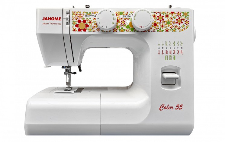 Бытовая швейная машина Janome Color 55