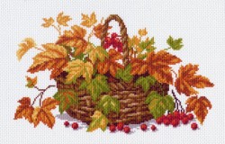 Рисунок на канве МАТРЕНИН ПОСАД арт.28х37 - 0994 Осенние листья