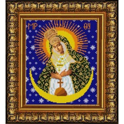 Рисунок на ткани (Бисер) КОНЁК арт. 9237 Богородица Остробрамская 20х25 см