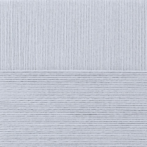 Пряжа для вязания ПЕХ "Лаконичная" (50% хлопок, 50% акрил) 5х100г/212м цв.008 св.серый