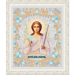 Рисунок на ткани (Бисер) КОНЁК арт. 7121 Св. Ангел Хранитель 15х18 см
