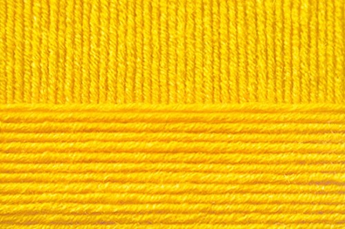 Пряжа для вязания ПЕХ Детская объёмная (100% микрофибра) 5х100г/400м цв.012 желток