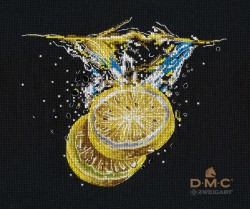 Набор для вышивания ОВЕН арт. 1360 Лимонный фреш 22х19 см