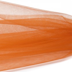 Еврофатин мягкий матовый Hayal Tulle арт.HT.S шир.300см, 100% полиэстер цв.16 уп.1м - оранжевый